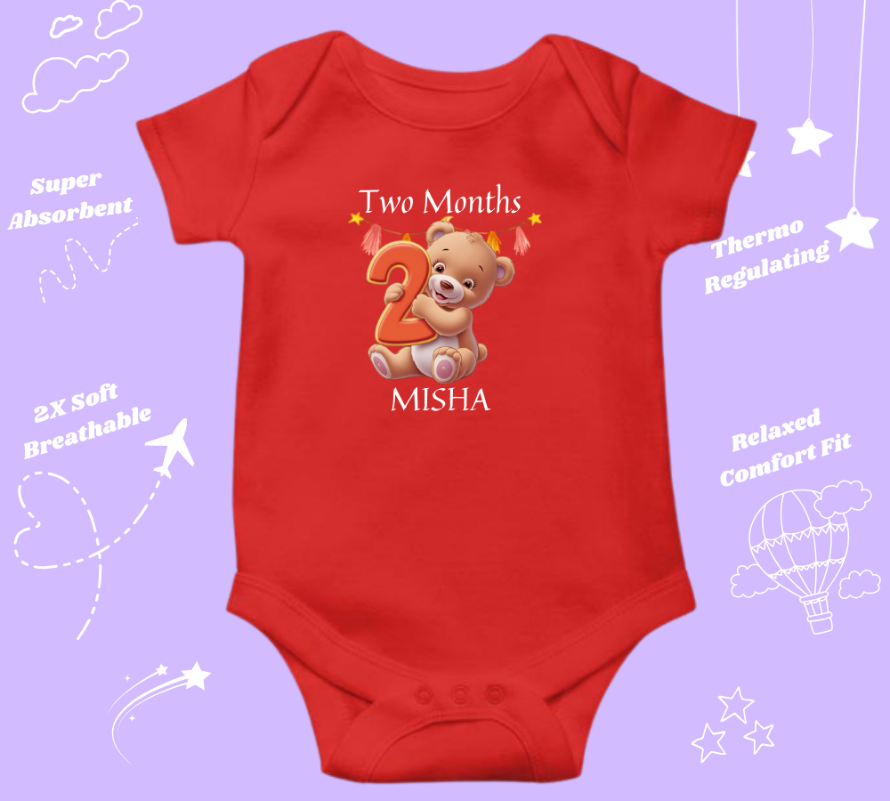 Two Months Birthday Baby Onesie