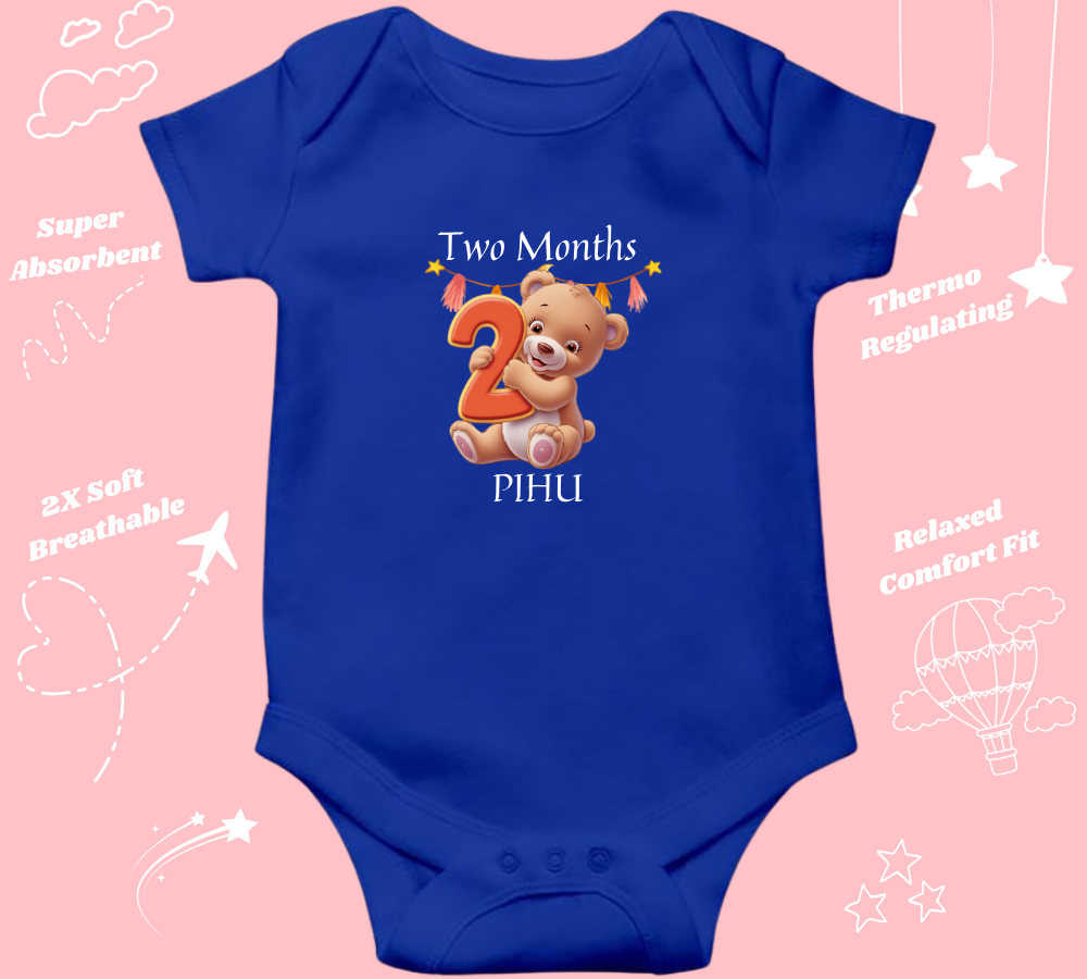 Two Months Birthday Baby Onesie