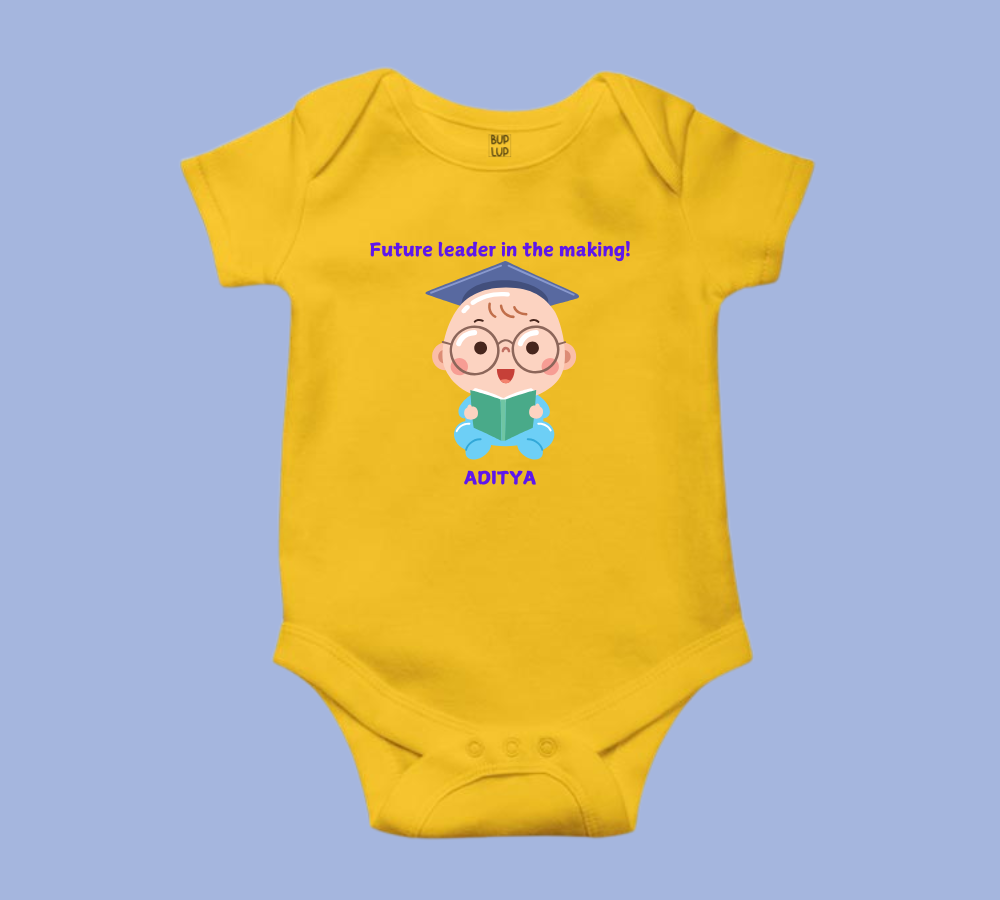 Future Leader in the Making - Baby Boy Onesie