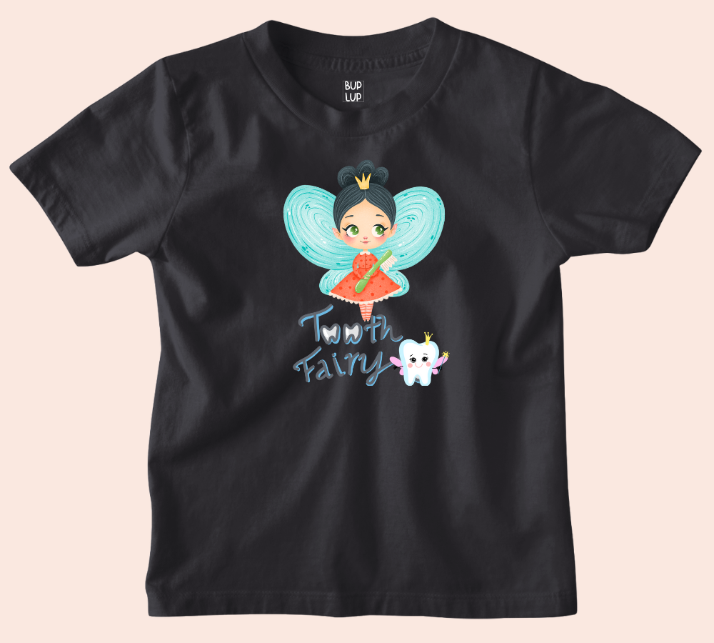 Tooth Fairy - Kids T-Shirt Regular Fit Cotton - 5 Colors - Girls