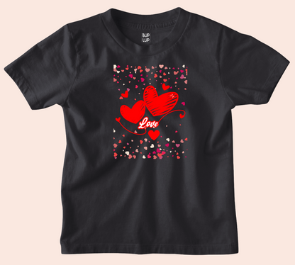 Love - Kids T-Shirt Regular Fit Cotton - 4 Colors - Girls