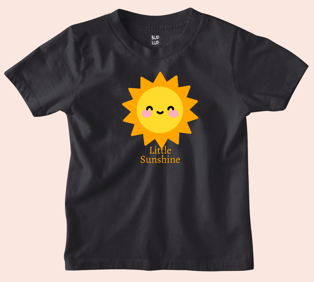 Little Sunshine - Kids T-Shirt Regular Fit Cotton - 5 Colors - Girls