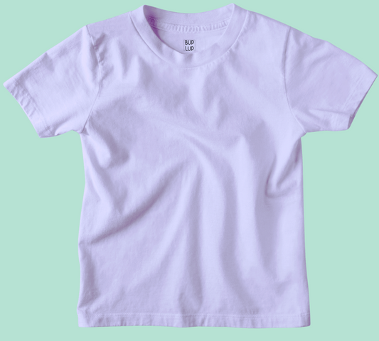 Boys Regular Fit 100% Cotton T-Shirts - Lavender