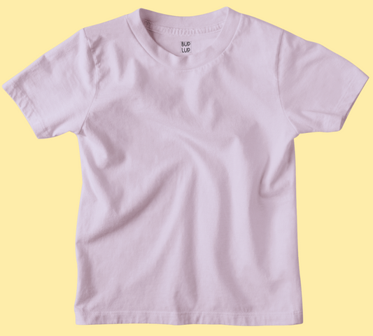 Boys Regular Fit 100% Cotton T-Shirts - Light Baby Pink