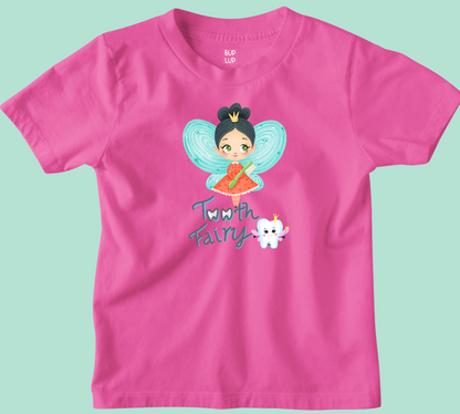 Tooth Fairy - Kids T-Shirt Regular Fit Cotton - 5 Colors - Girls