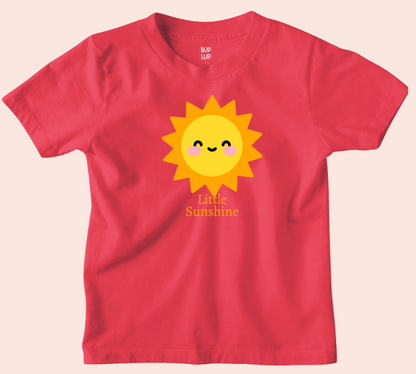 Little Sunshine - Kids T-Shirt Regular Fit Cotton - 5 Colors - Girls