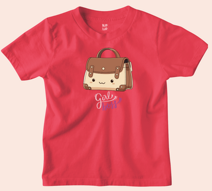 Girl Boss - Kids T-Shirt Regular Fit Cotton - 5 Colors - Girls