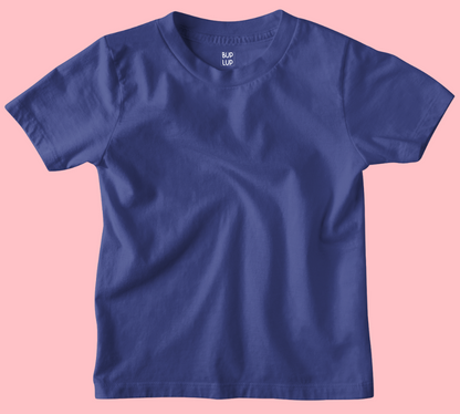 Boys Regular Fit 100% Cotton T-Shirts - Royal Blue