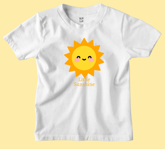 Little Sunshine - Kids T-Shirt Regular Fit Cotton - 5 Colors - Girls