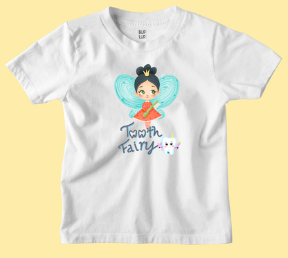 Tooth Fairy - Kids T-Shirt Regular Fit Cotton - 5 Colors - Girls