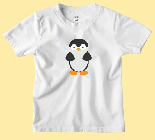 Penguin - Kids T-Shirt Regular Fit Cotton - 5 Colors - Girls