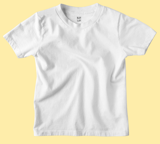 Girls Regular Fit 100% Cotton T-Shirts - White