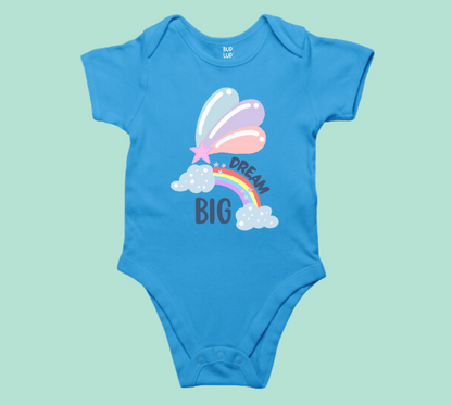 Dream Big - Baby Romper 100% Cotton for New Born Baby Multi-Color Sleep Suit Romper Body - 6 Colors