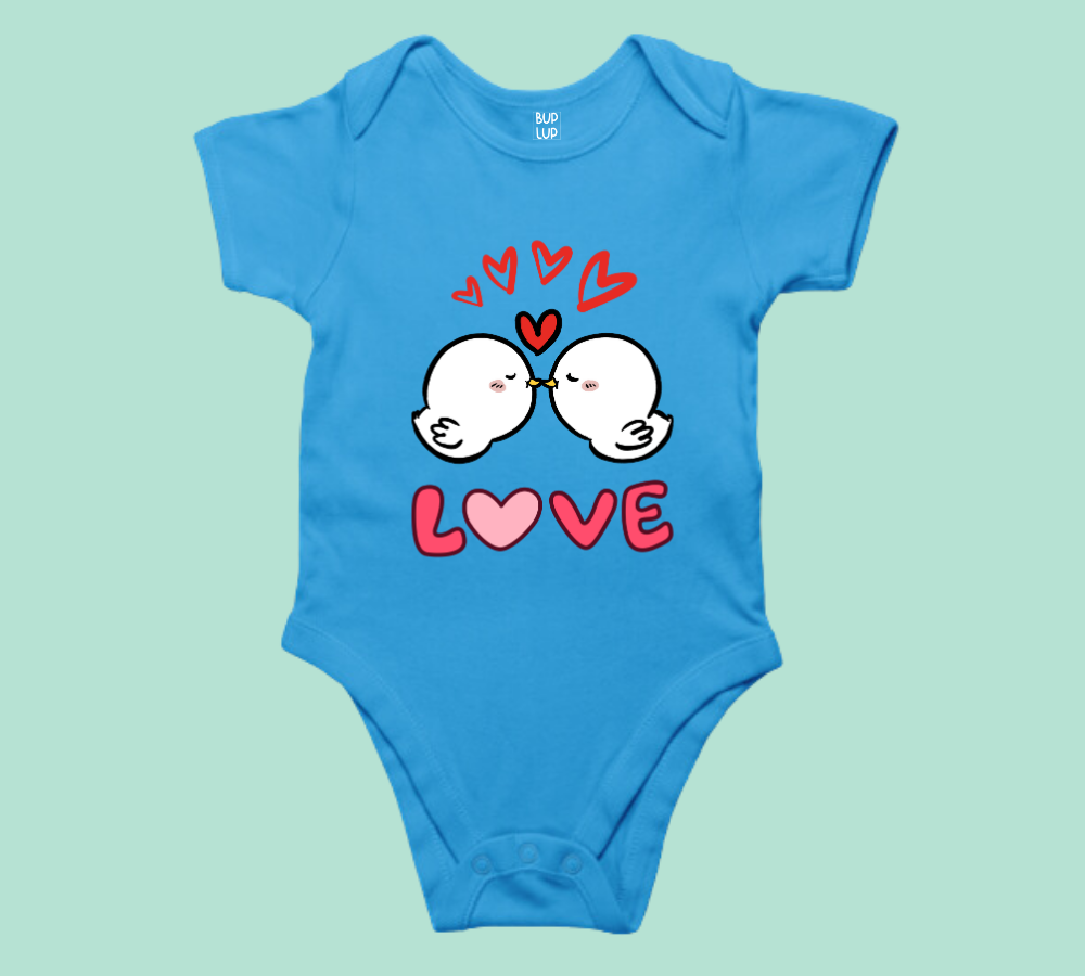 Love - Baby Romper 100% Cotton for New Born Baby Multi-Color Sleep Suit Romper Body- 6 Colors