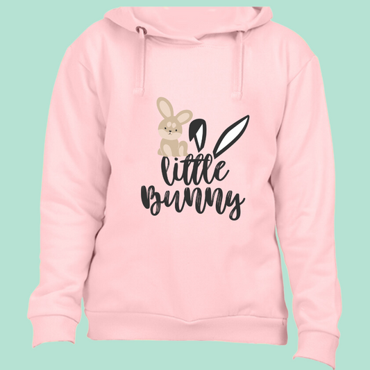 Little Bunny - Kids Cotton Hooded Neck Hoodies - Sweatshirt with Hoodies Full Sleeves Winter Wear - 3 Color