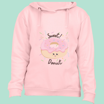 Sweet Donut - Kids Cotton Hooded Neck Hoodies - Sweatshirt with Hoodies Full Sleeves Winter Wear - 3 Color