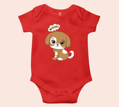 Dog Woof - Baby Romper 100% Cotton for New Born Baby Multi-Color Sleep Suit Romper Body - 6 Colors