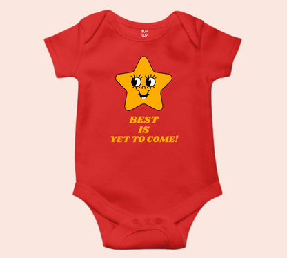 Best is Yet to Come - Baby Romper 100% Cotton for New Born Baby Multi-Color Sleep Suit Romper Body - 5 Colors