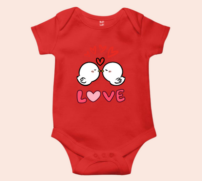 Love - Baby Romper 100% Cotton for New Born Baby Multi-Color Sleep Suit Romper Body- 6 Colors