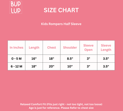 I'm Not Lazy - Baby Romper 100% Cotton for New Born Baby Multi-Color Sleep Suit Romper Body - 6 Colors