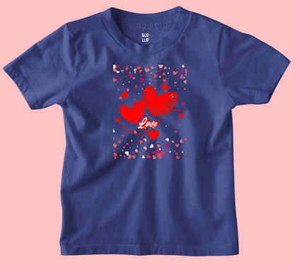 Love - Kids T-Shirt Regular Fit Cotton - 4 Colors - Girls