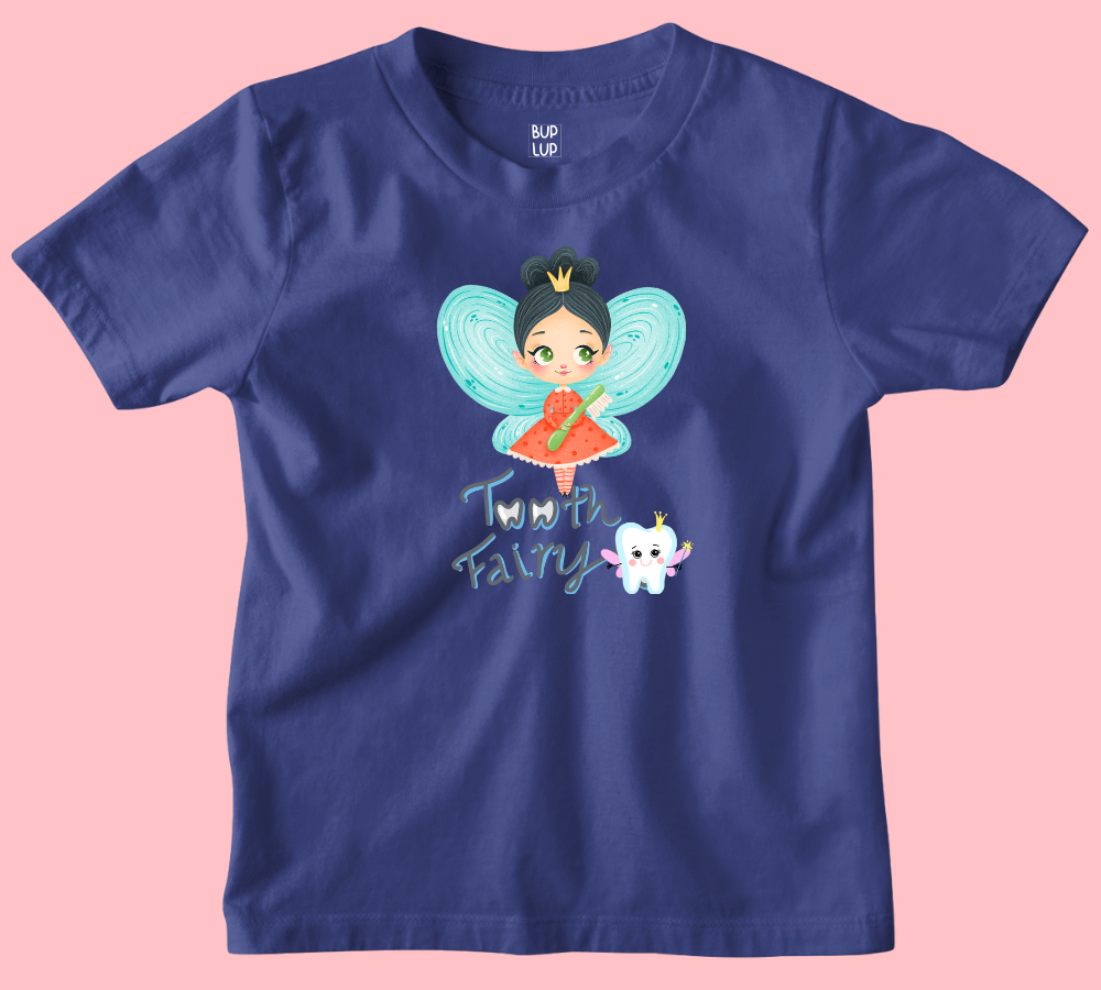 Tooth Fairy - Kids T-Shirt Regular Fit Cotton - 5 Colors - Girls