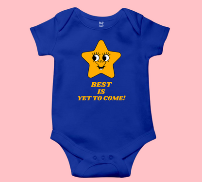 Best is Yet to Come - Baby Romper 100% Cotton for New Born Baby Multi-Color Sleep Suit Romper Body - 5 Colors