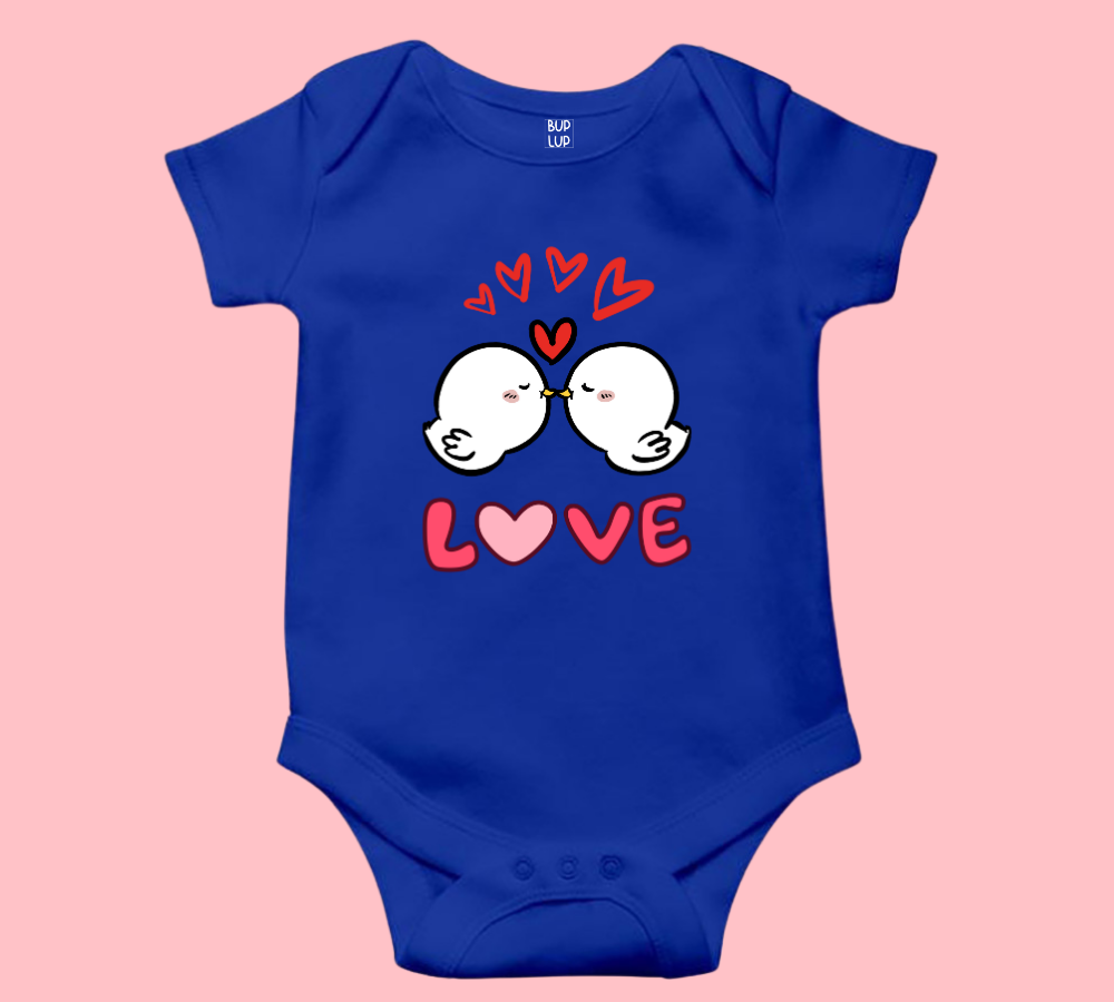 Love - Baby Romper 100% Cotton for New Born Baby Multi-Color Sleep Suit Romper Body- 6 Colors