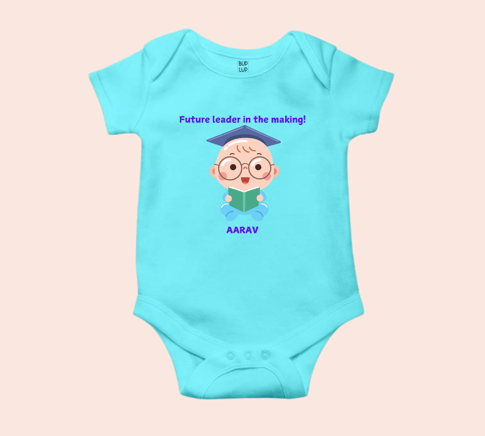 Future Leader in the Making - Baby Boy Onesie