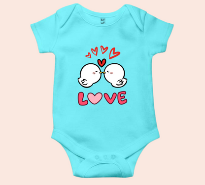 Love - Baby Romper 100% Cotton for New Born Baby Multi-Color Sleep Suit Romper Body- 6 Colors