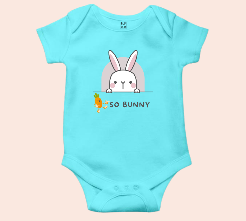 So Bunny - Baby Romper 100% Cotton for New Born Baby Multi-Color Sleep Suit Romper Body - 6 Colors