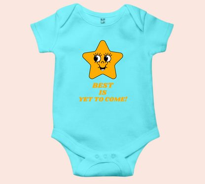 Best is Yet to Come - Baby Romper 100% Cotton for New Born Baby Multi-Color Sleep Suit Romper Body - 5 Colors