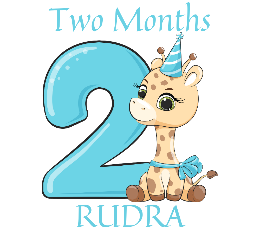 Two Months Birthday Baby Onesie