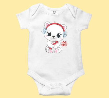 Mini Boss - Baby Romper 100% Cotton for New Born Baby Multi-Color Sleep Suit Romper Body - 6 Colors