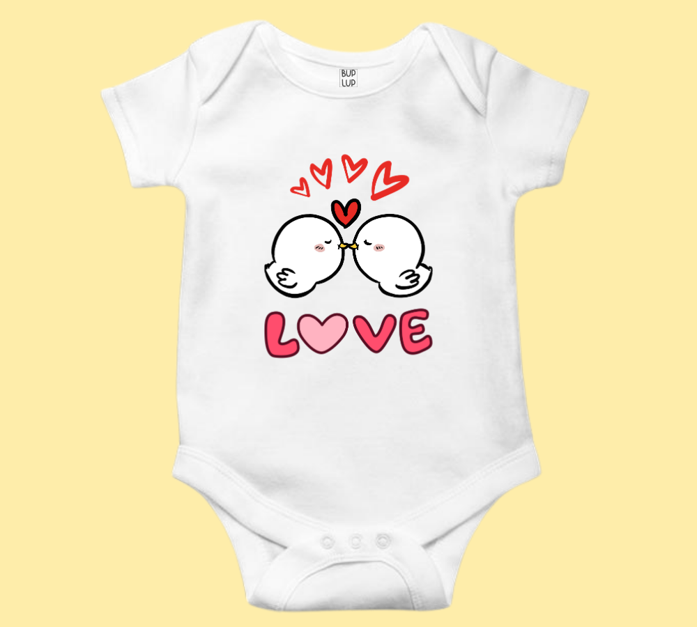 Love - Baby Romper 100% Cotton for New Born Baby Multi-Color Sleep Suit Romper Body- 6 Colors