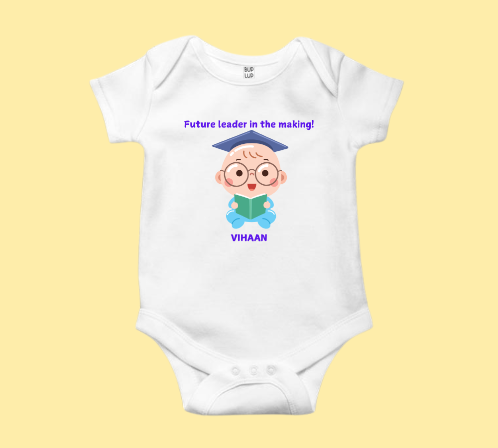 Future Leader in the Making - Baby Boy Onesie