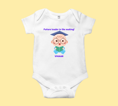 Future Leader in the Making - Baby Boy Onesie