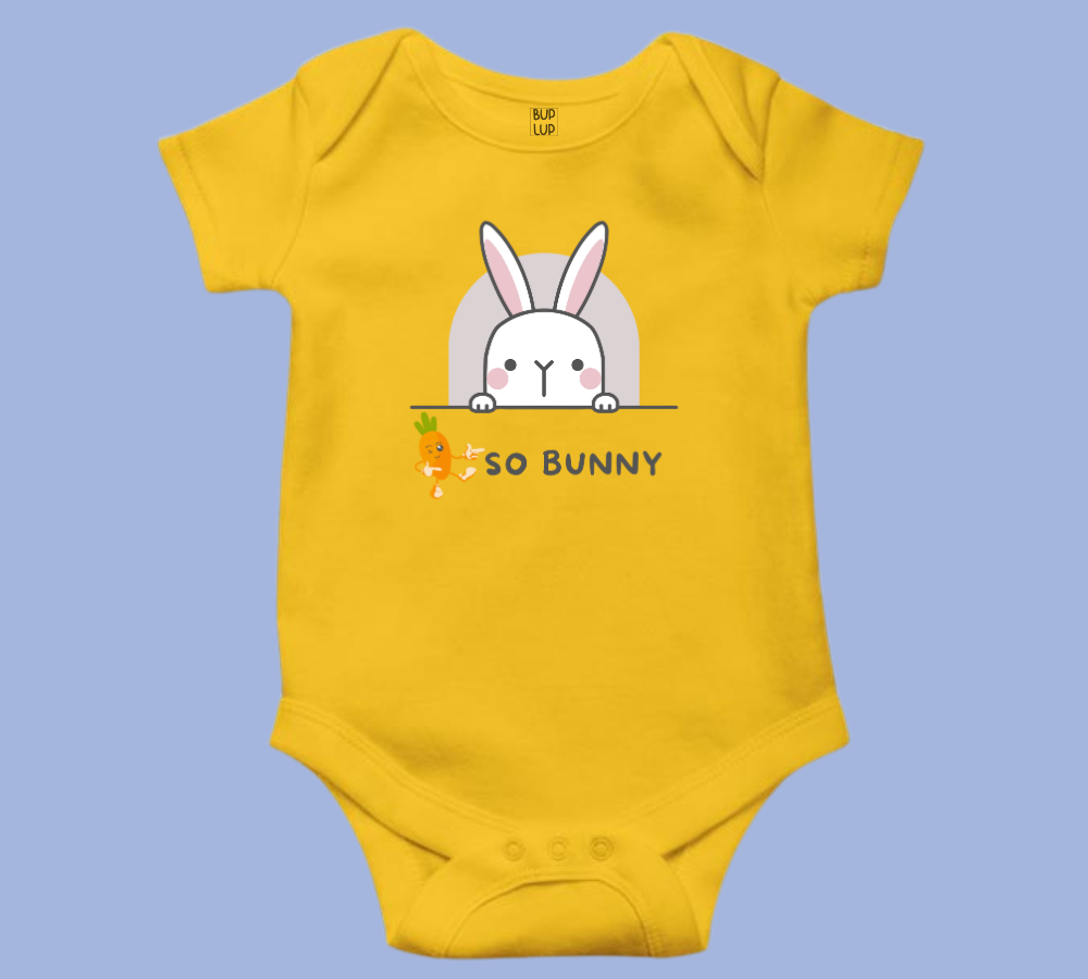 So Bunny - Baby Romper 100% Cotton for New Born Baby Multi-Color Sleep Suit Romper Body - 6 Colors