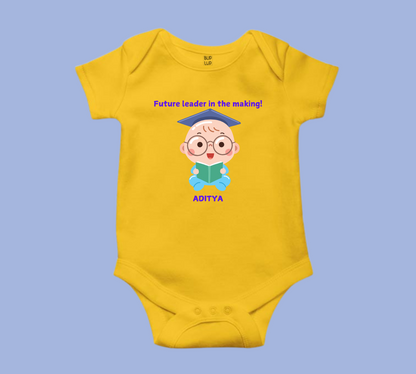 Future Leader in the Making - Baby Boy Onesie