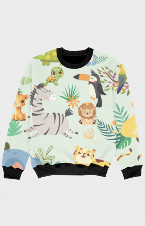 Animals - Kids Printed Sweatshirt